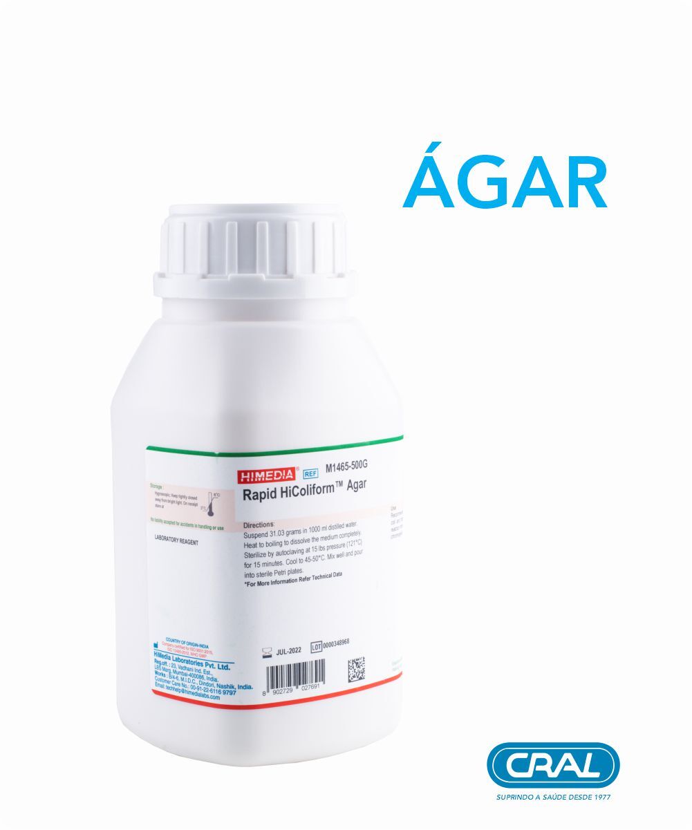 Agar cleid hiveg com azul de bromotimol frasco 500g